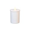 picture of small white battery candle