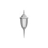 retro grey lantern with glass for battery candle
