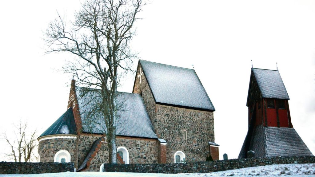Gamla Uppsala Kyrkogård i Uppsala - Kyrka