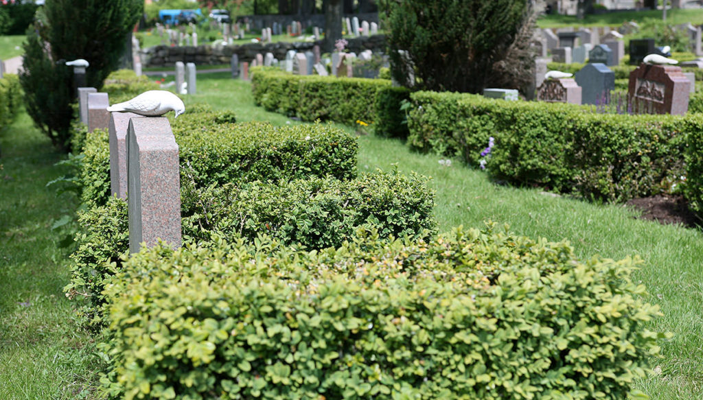 Västra Frölundas Kyrkogård i Göteborg - Översikt