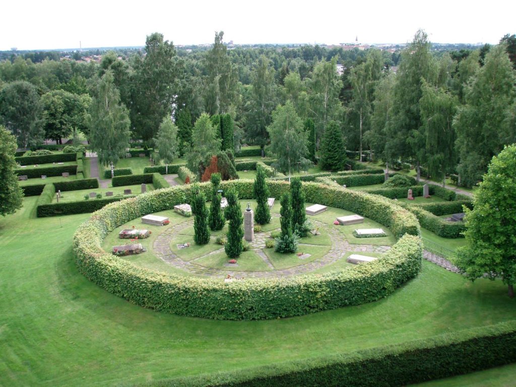 Ruds Kyrkogård i Karlstad - Översikt