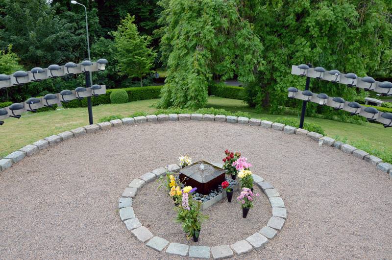 Husie Kyrkogård i Malmö - Minneslund