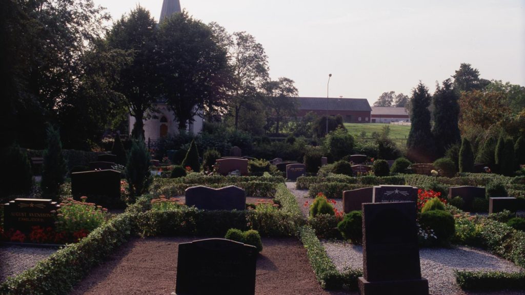 Stångby Kyrkogård i Lund - Översikt