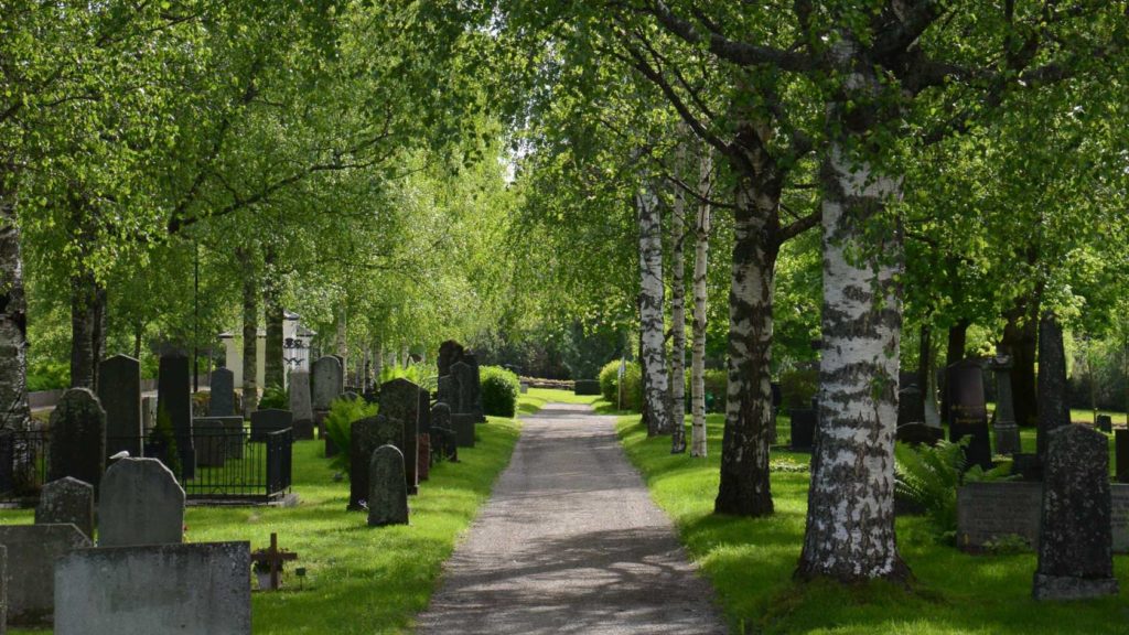 Backens Kyrkogård i Umeå - Översikt