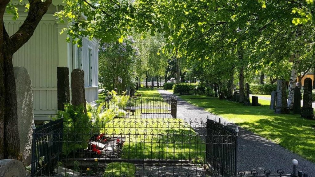 Västra Kyrkogården i Umeå - Översikt