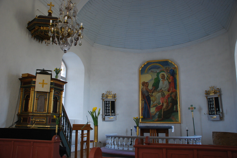 Bergunda Kyrka i Växjö - Interiör